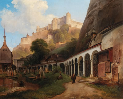 Sample artwork by Johann Fischbach (1797 - 1871), known for painting - View similar artists and auction records