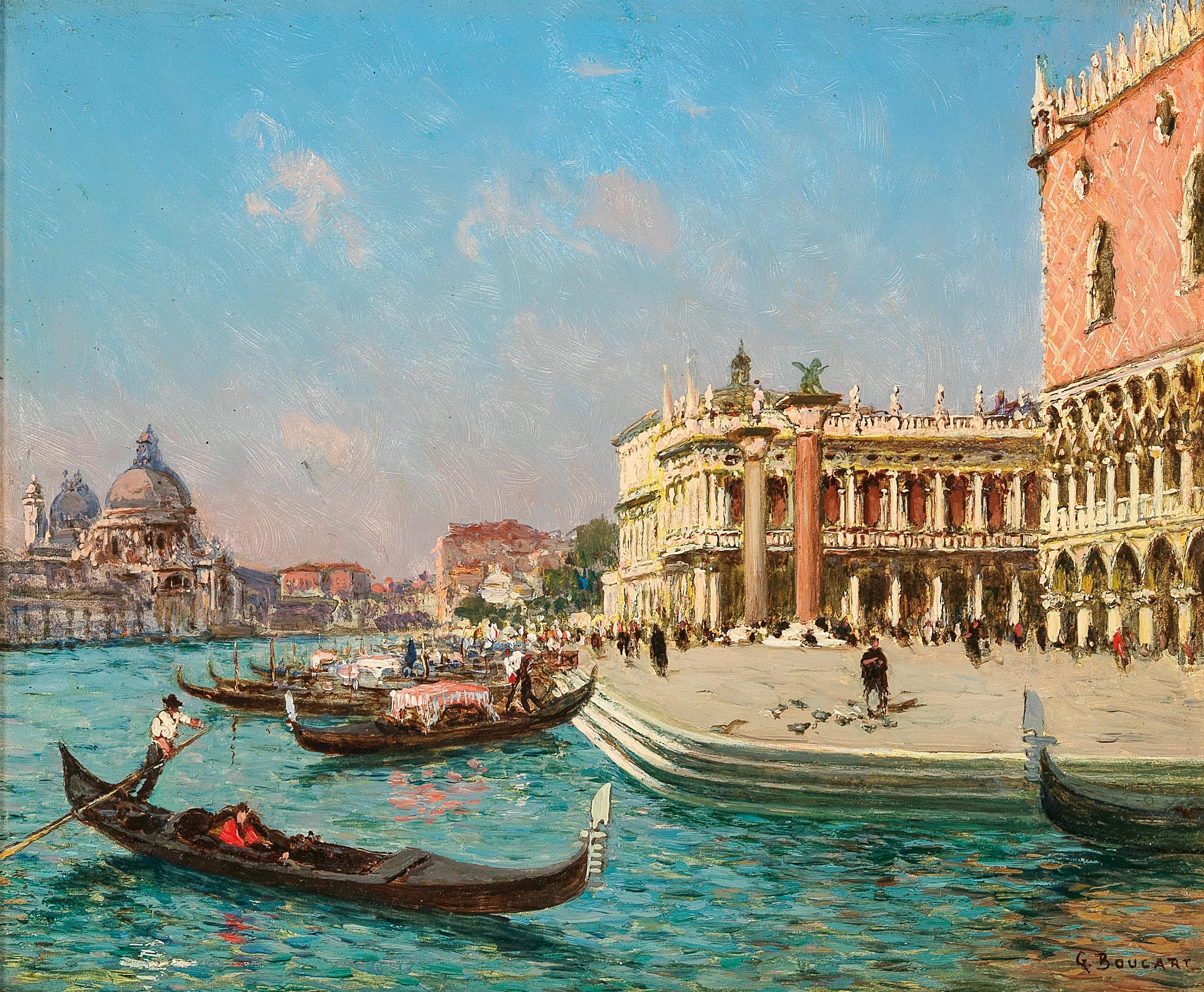 Venice, Gondolas before the St Mark’s Square