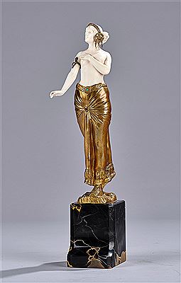 An odalisque, France, before 1900