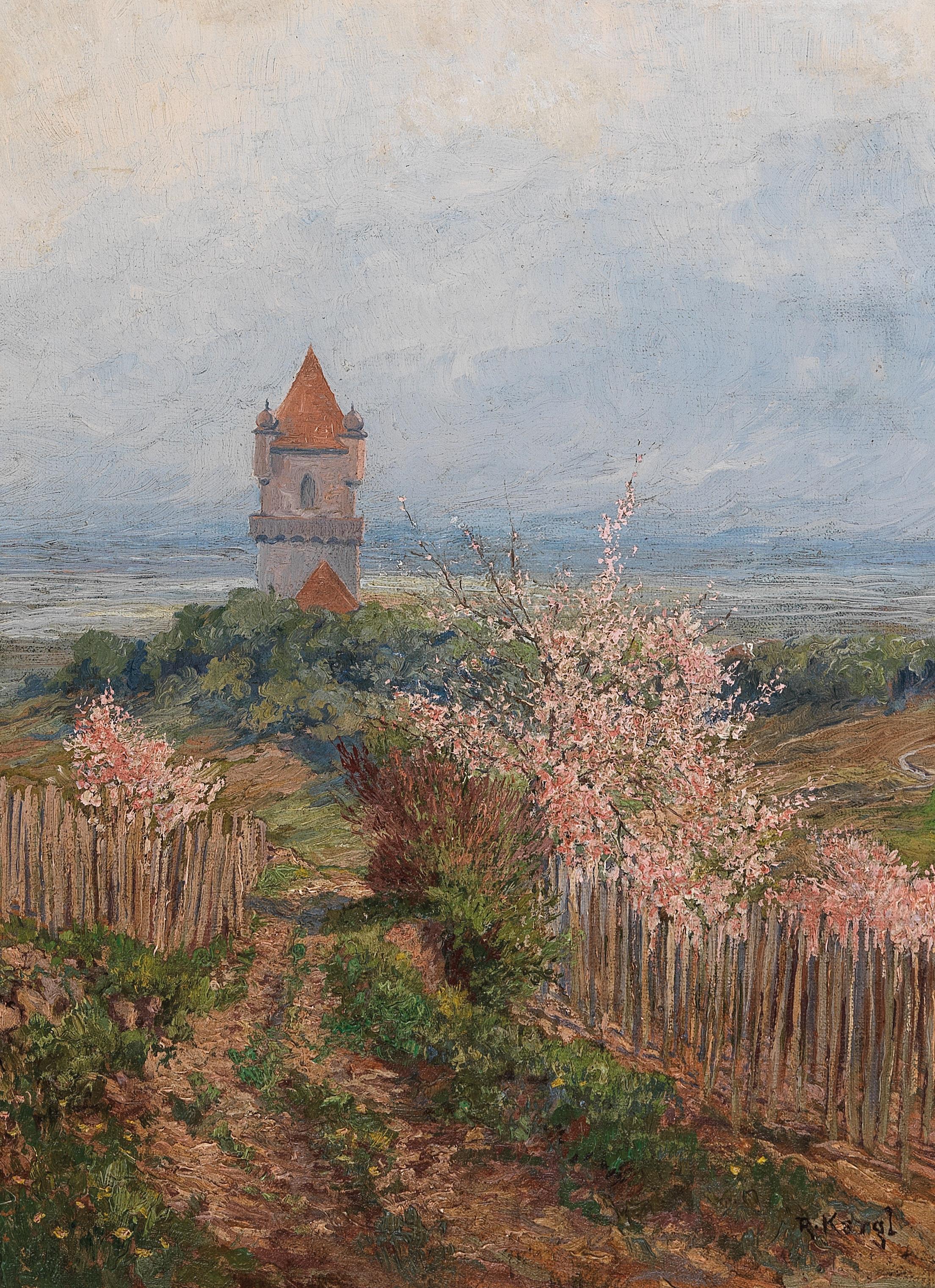 A View of the Church Tower in Perchtoldsdorf by Rudolf Kargl - Auction record, sale price, and art valuation. Compare with similar artists and explore comparable artworks.