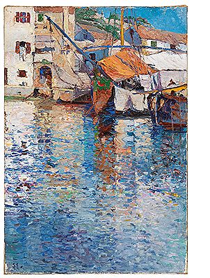 A Sunny Day in the Old Harbour