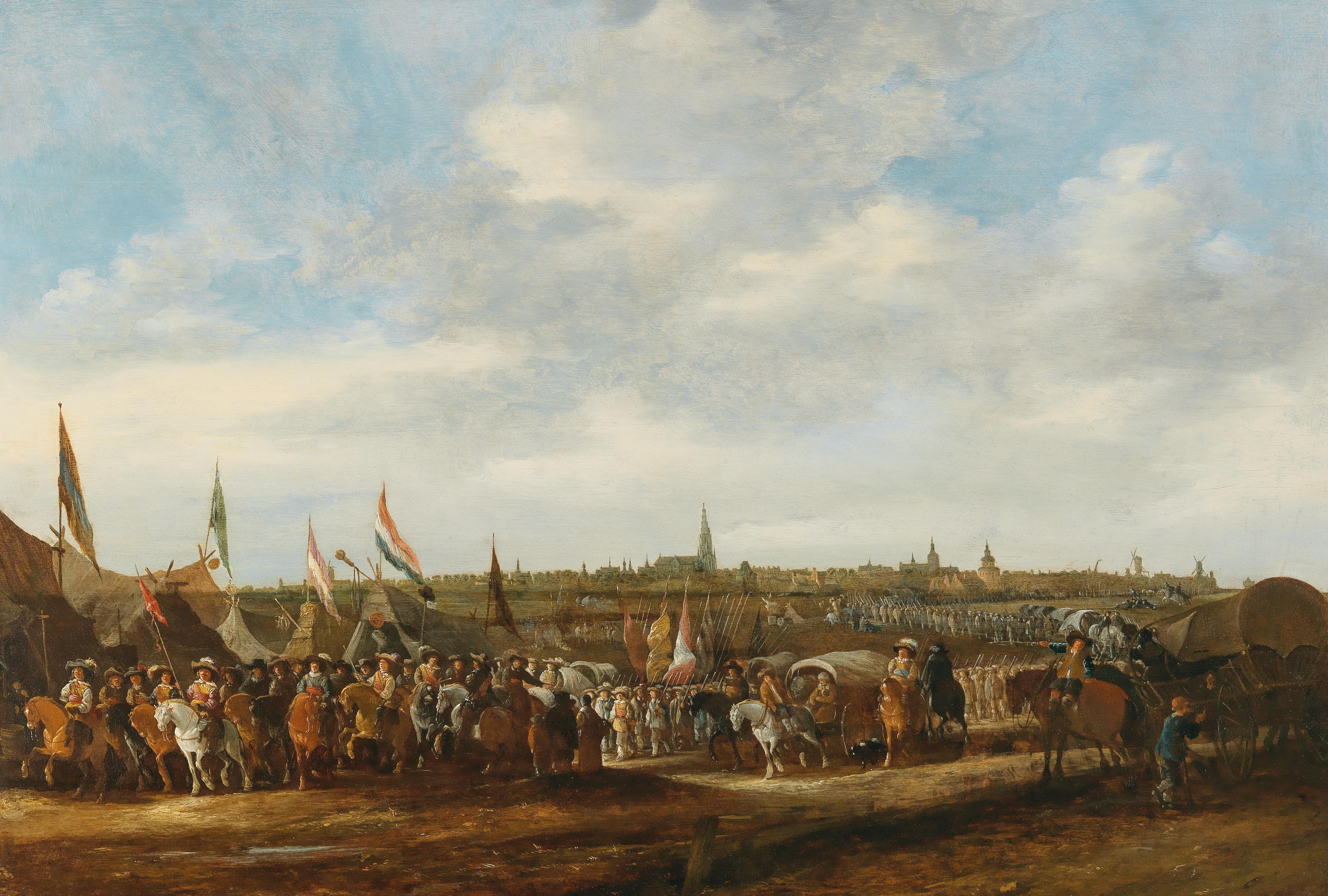 The Departure of the Spanish occupation troops from Breda, 1637