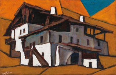 Hof in Proveis b. Bozen, Südtirol, 1999 by Herbert Danler - Auction record, sale price, and art valuation. Compare with similar artists and explore comparable artworks.
