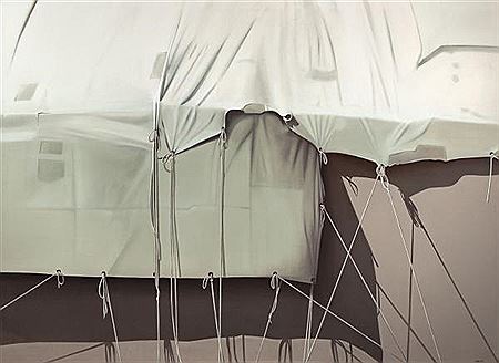 Bâche de tente (gris) by Roger Wittevrongel - Auction record, sale price, and art valuation. Compare with similar artists and explore comparable artworks.