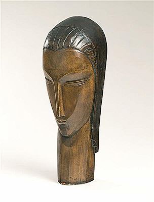 Tête d'une femme