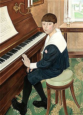 Boy at the piano