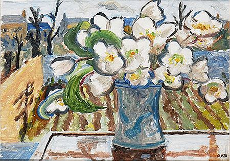 CHRISTMAS ROSES by Ann Stafford King-Harman - Auction record, sale price, and art valuation. Compare with similar artists and explore comparable artworks.