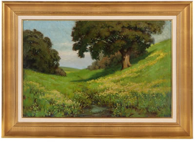 Untitled (field landscape), early 20th century