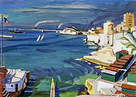 Study for the basins of the Corniche in Marseilles