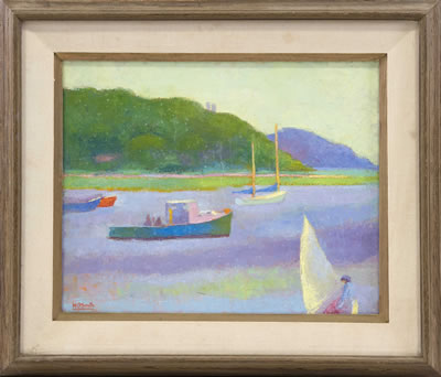 Harbor scene