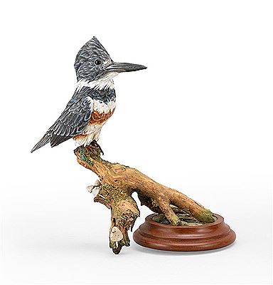 MINIATURE BELTED KINGFISHER
