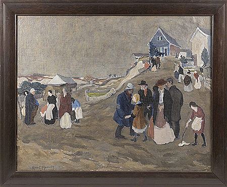 "After Church, Provincetown"