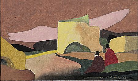 "Personajes de carnaval con capa" (pair)