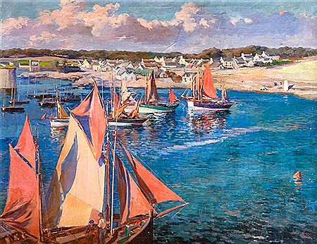 "Bahía de Concarneau. Brittany"