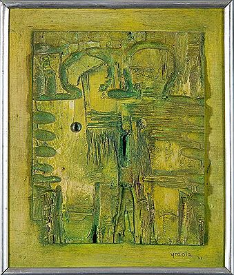"Conato de asociación I" by Ignacio Yraola - Auction record, sale price, and art valuation. Compare with similar artists and explore comparable artworks.