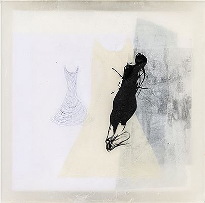 Aus der Serie: 'Schattenlicht'. Figur und Kleid