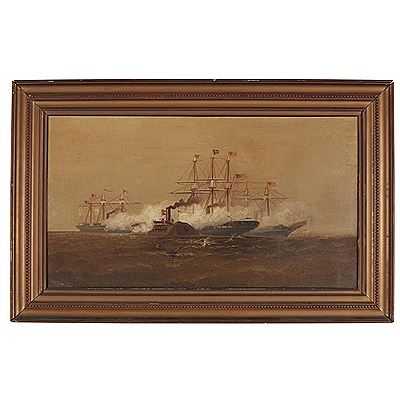 American Naval Engagement