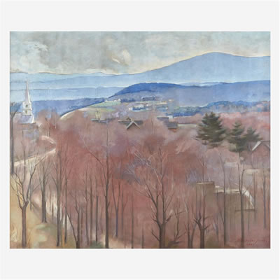 The Valley in Winter