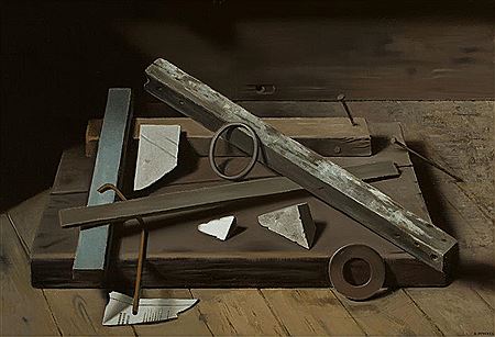 Still Life with Beams and Rings