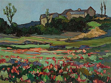 'Klaprozenveld in Rouveret' (Poppy field in Rouveret)