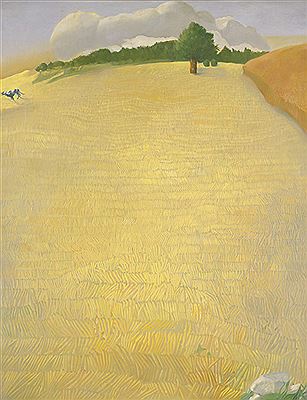 Stoppelfeld by Ernst Marow - Auction record, sale price, and art valuation. Compare with similar artists and explore comparable artworks.