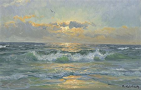 Brandung by Patrick von Kalckreuth - Auction record, sale price, and art valuation. Compare with similar artists and explore comparable artworks.