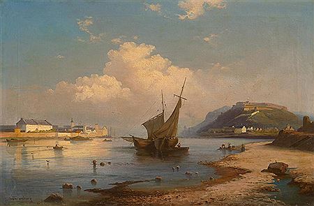 Sample artwork by Wilhelm Brandenburg (1824 - 1901), known for landscape painting - View similar artists and auction records
