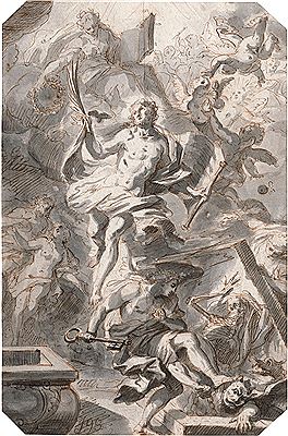 Christ's resurrection and victory over death and hell