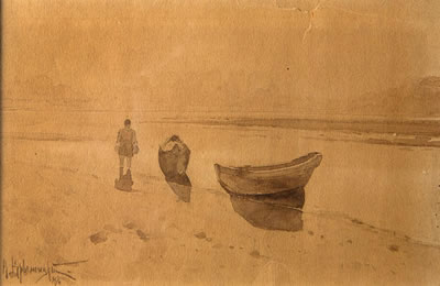 Fisherman, 1887