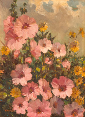 Blossoming Field Flowers