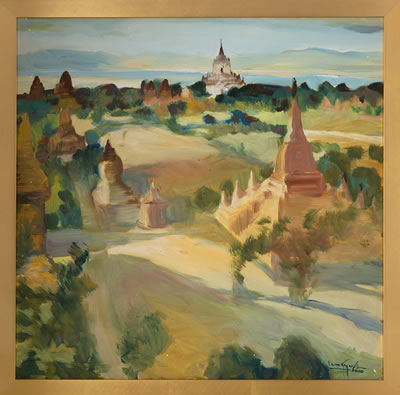 Thatbyinnyu Temple at Midday, 2000