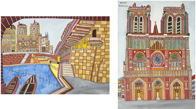 Pair: Paris. Notrdam and Paris by Emerik Fejes - Auction record, sale price, and art valuation. Compare with similar artists and explore comparable artworks.