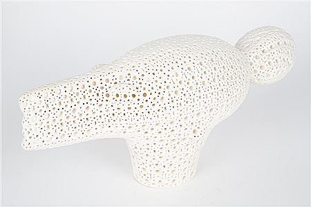 Elongated Head with a Bun, 2008