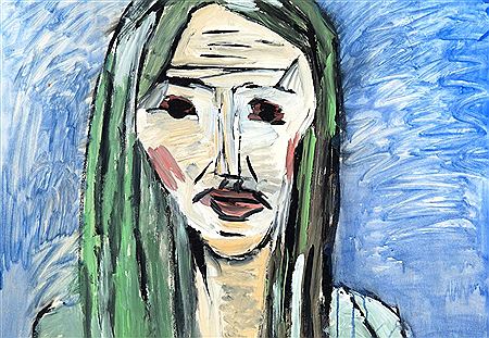 Girl with Green Hair