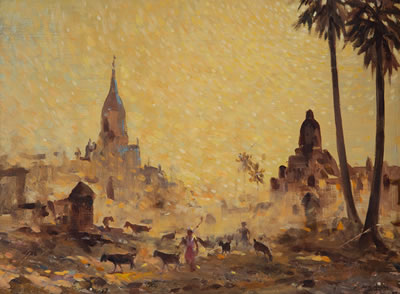 Temples at Twilight