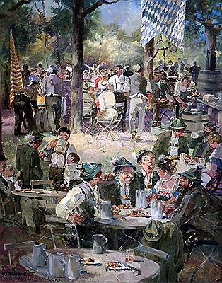 Waldfest by Ludwig Gschossmann - Auction record, sale price, and art valuation. Compare with similar artists and explore comparable artworks.
