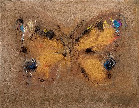 Peacock Butterfly by Jakub Spanhel - Auction record, sale price, and art valuation. Compare with similar artists and explore comparable artworks.
