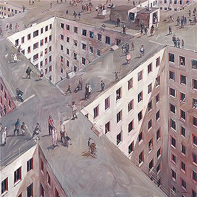 Sample artwork by Robert Indermaur (Born 1947), known for genre, figure - View similar artists and auction records