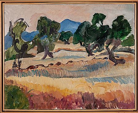 Landscape by Menchu Gal - Auction record, sale price, and art valuation. Compare with similar artists and explore comparable artworks.
