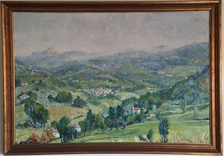 Landscape of Álava by Jesus Apellaniz - Auction record, sale price, and art valuation. Compare with similar artists and explore comparable artworks.