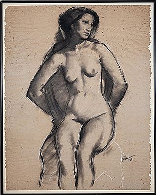 Naked woman
