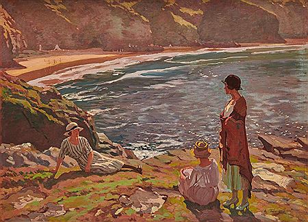 Seaside View by Algernon Mayow Talmage - Auction record, sale price, and art valuation. Compare with similar artists and explore comparable artworks.