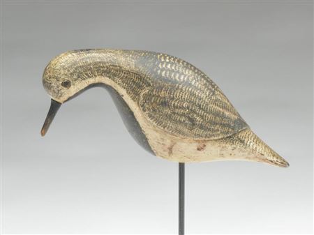 Rare feeding black bellied plover by Obediah Verity - Auction record, sale price, and art valuation. Compare with similar artists and explore comparable artworks.