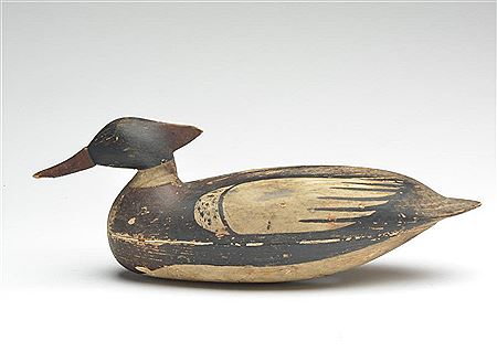 Extremely rare Merganser Drake by Mark Kears - Auction record, sale price, and art valuation. Compare with similar artists and explore comparable artworks.