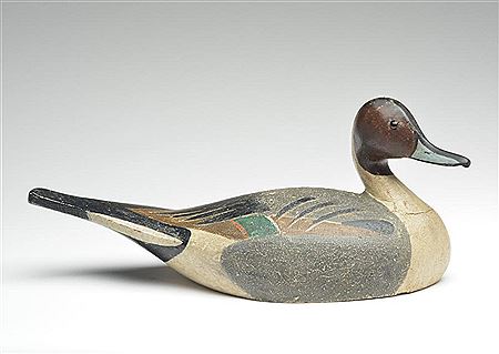 Sample artwork by Lloyd Aaron Sterling (1880 - 1964), known for sculpture-decoys - View similar artists and auction records