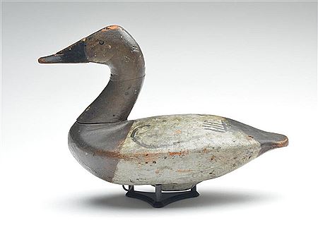 Exceptional high head canvasback hen by Charles Nelson Barnard - Auction record, sale price, and art valuation. Compare with similar artists and explore comparable artworks.