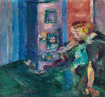 In front of the Stove 1914
