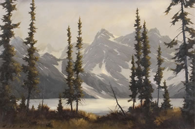 CHEPHREN LAKE, JASPER NAT'L PARK