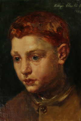 Untitled (Portrait of a Red-Headed, Young Man), 1869
