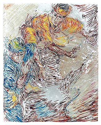 Silat by Raja Azhar Idris - Auction record, sale price, and art valuation. Compare with similar artists and explore comparable artworks.